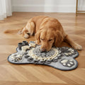 Tappeto olfattivo per cani, gioco distributore di crocchette a lenta erogazione, gioco interattivo di stimolazione mentale, gioco di arricchimento, tappeto per l'alimentazione per stimolare l'olfatto, anti-noia